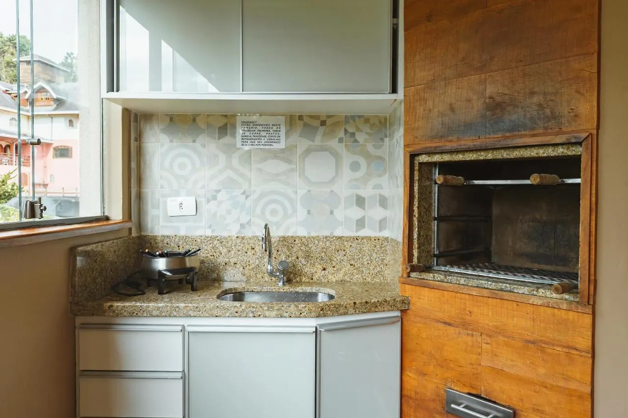 Apartmán Conforto Na Serra Campos do Jordão